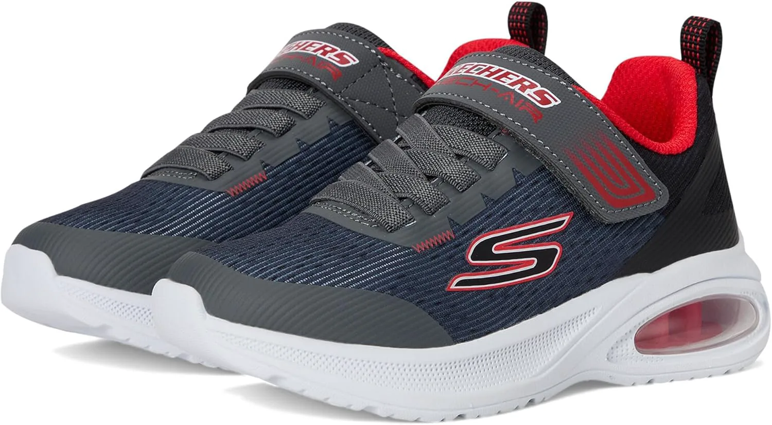 Кроссовки Skechers для мальчиков Microspec Max Advance-Squad-p, черный