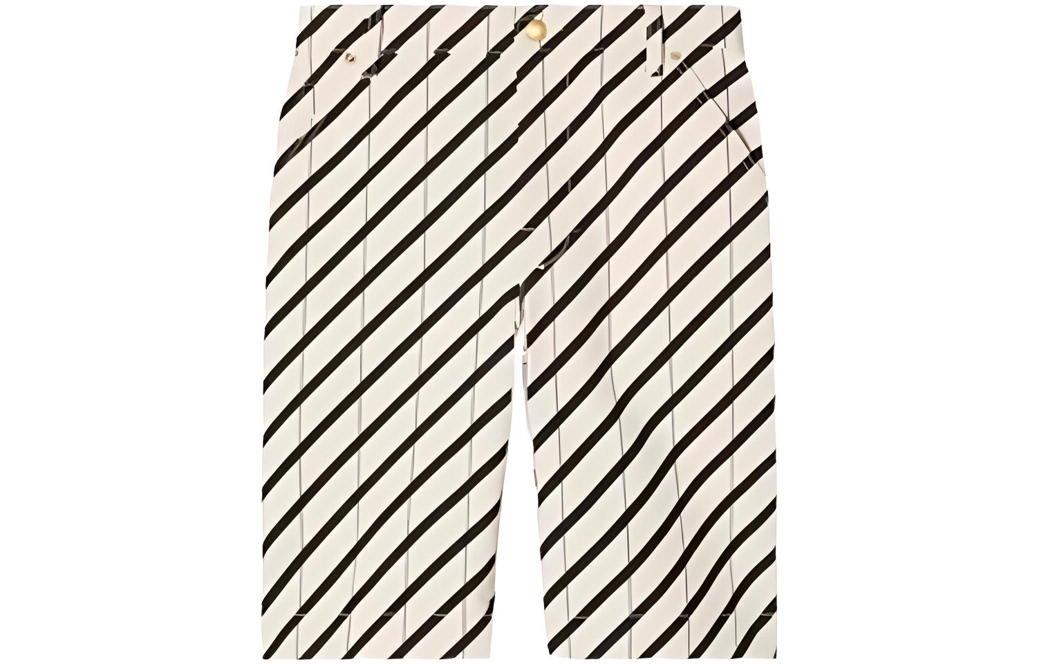 

Женские повседневные шорты сине-белые TORY BURCH