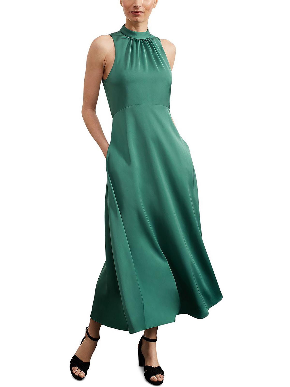 

Длинное макси-платье без рукавов от Fairhaven Womens Hobbs, цвет foliage green