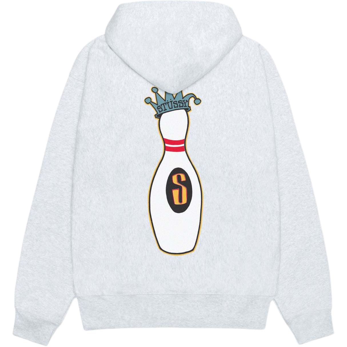 

Толстовка с капюшоном Kingpin Zip Stussy, темно-красный