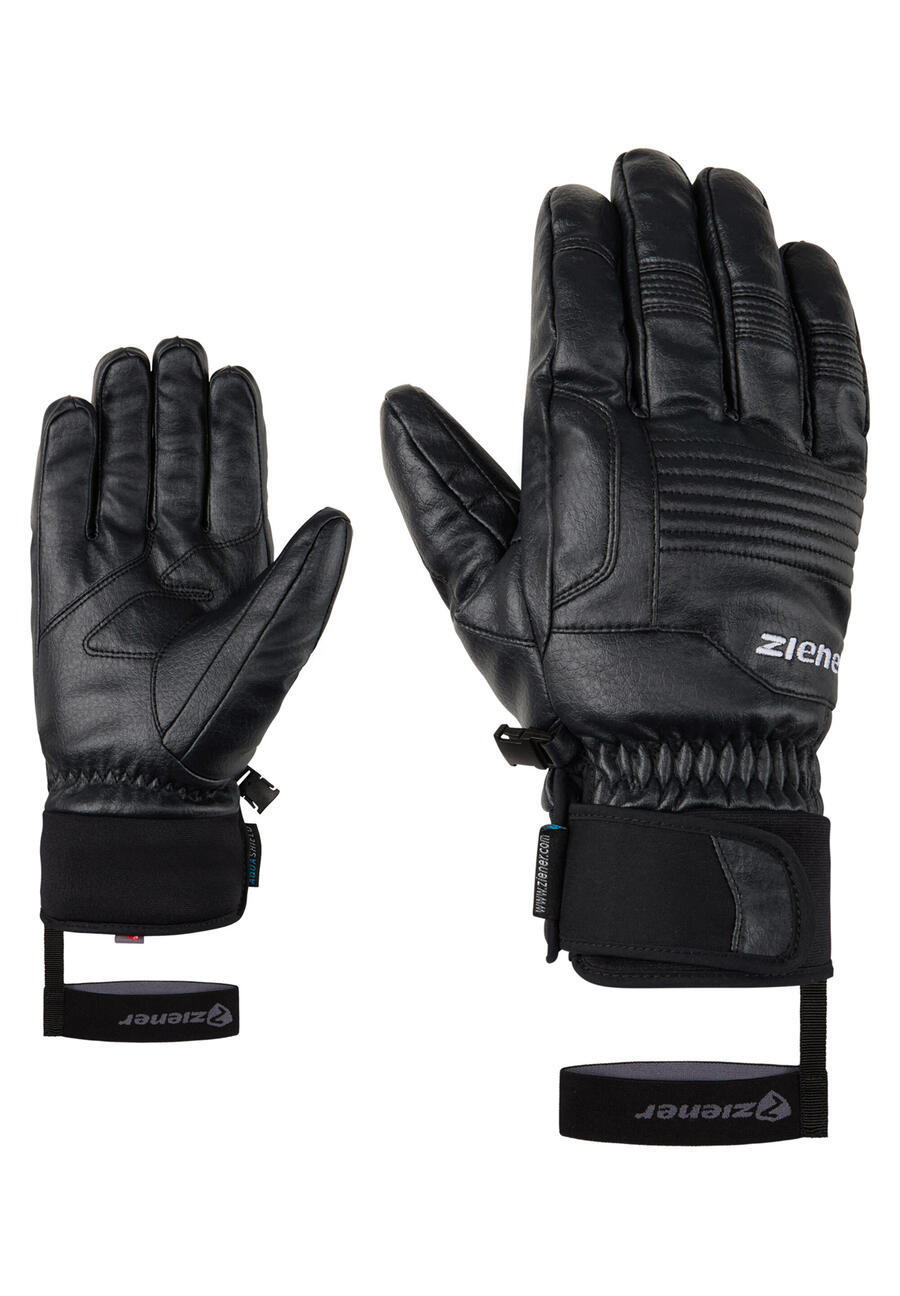 

ZIENER Лыжные перчатки ГУЛМЕН-З AS(R) PR черные