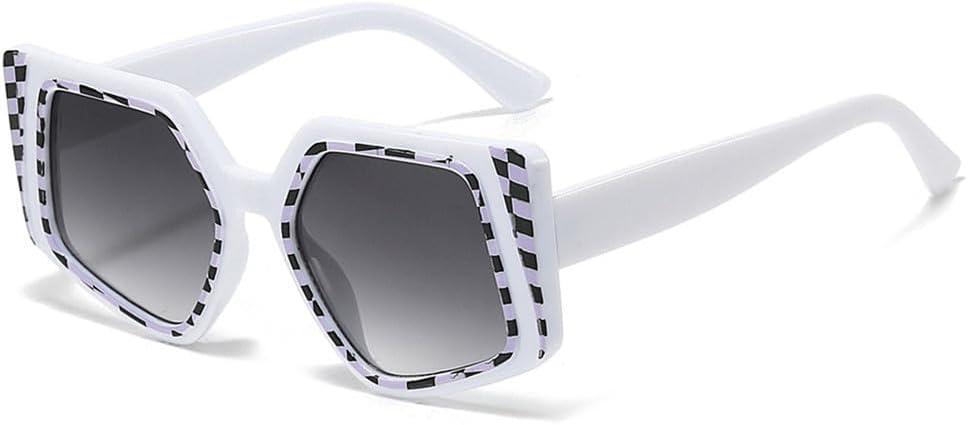 

Солнцезащитные очки UV400 с защитой от УФ-излучения, в форме «кошачьего глаза», с зеленым градиентом, подходят для женщин и мужчин, для бега и занятий спортом на открытом воздухе UYPTK, White