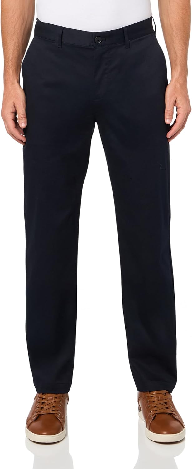 

Lacoste мужские брюки чинос Slim Fit из эластичного хлопка, Dark Navy Blue