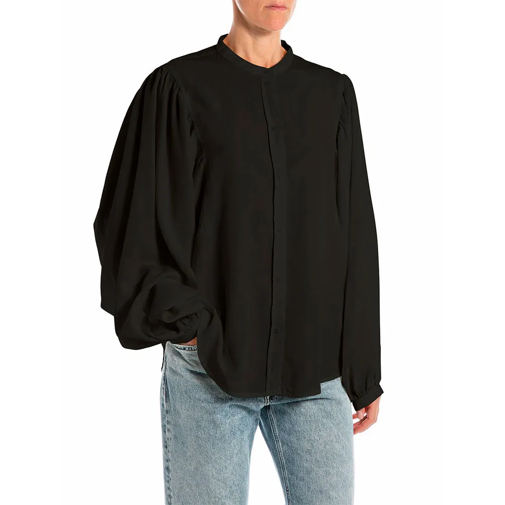 

Рубашка с длинным рукавом Replay W2179.000.85162, черный