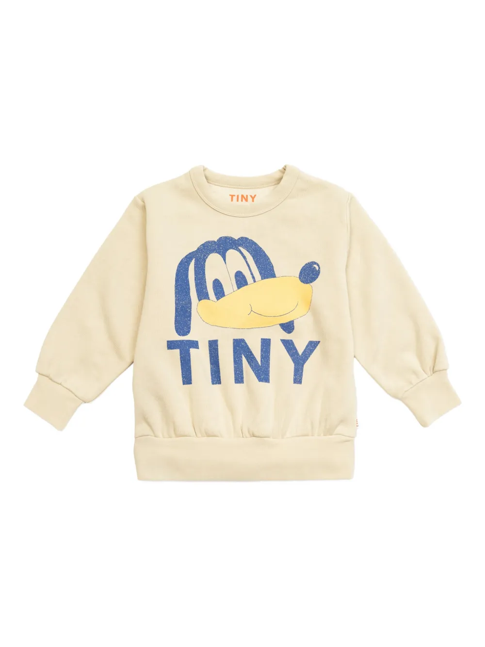 

Толстовка с принтом маленькой собачки Tiny Cottons, нейтральный