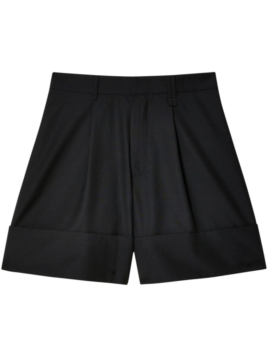 

Simone Rocha шорты Sculpted Newsboy строгого кроя, черный