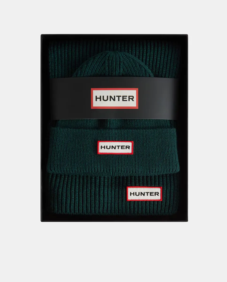 

Комплект из шапки и шарфа Jura Boxet Hunter, темно-зеленый
