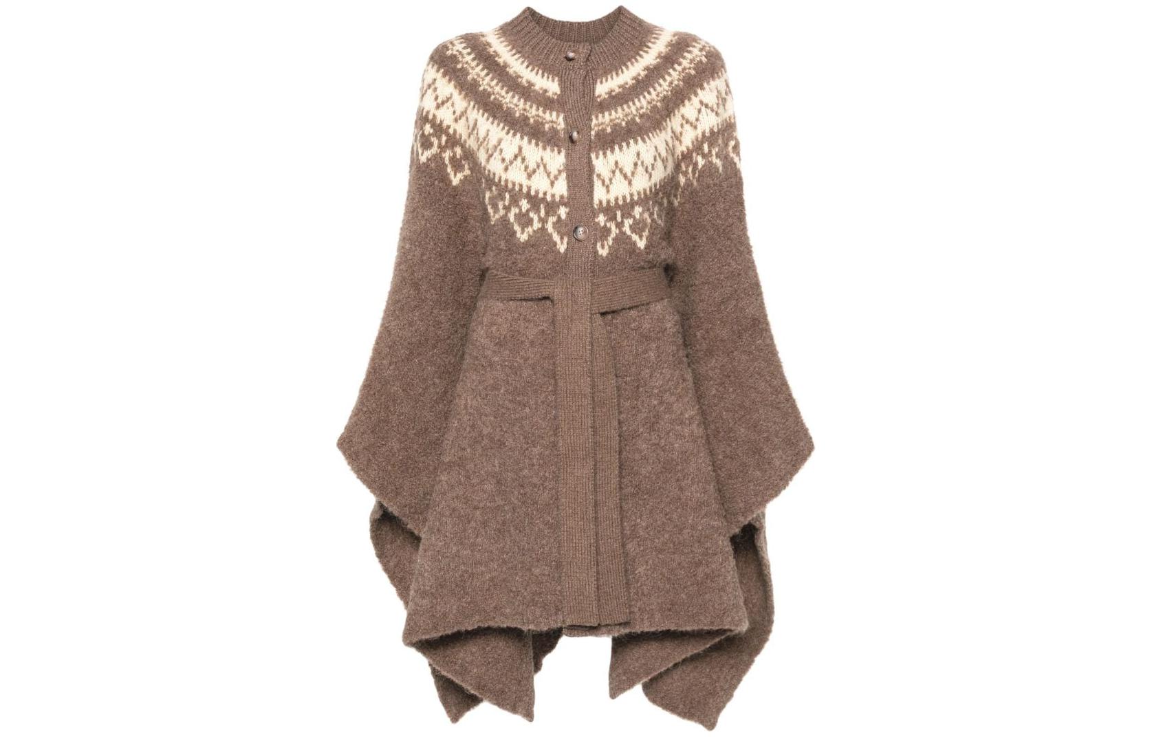 

Кардиган с жаккардовым узором Polo Ralph Lauren, Umber