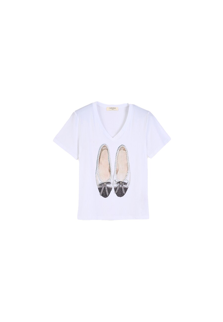 

Рубашка Camomilla Italia Seria, цвет White/Pearl white