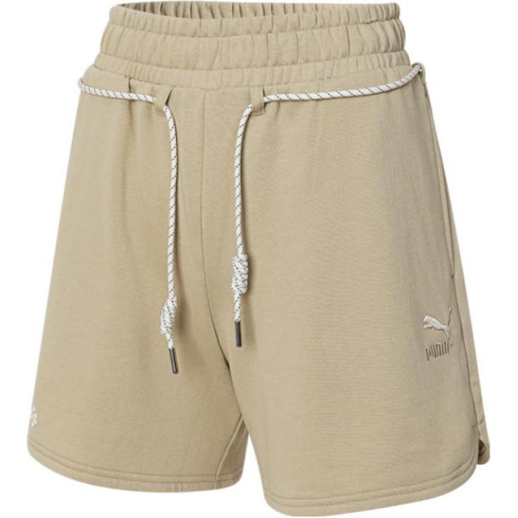 

Повседневные шорты женские бежевые PUMA