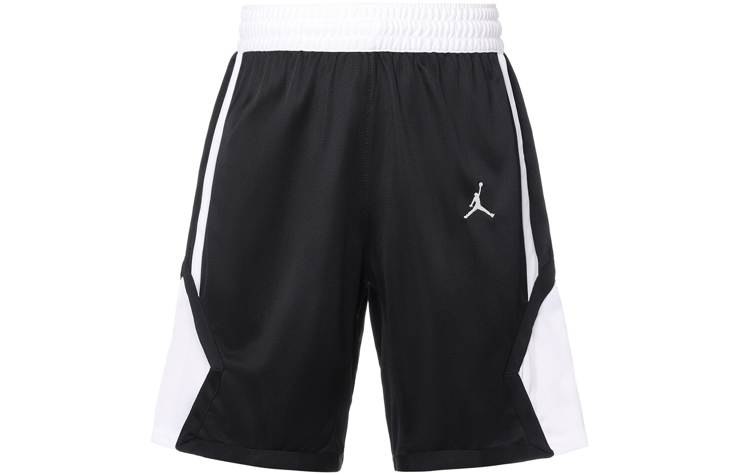 

Jordan Мужские баскетбольные шорты, цвет Black/White