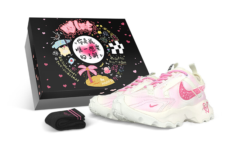 

Кроссовки Nike TC 7900 Lifestyle Shoes Women's Low-top White/pink, белый