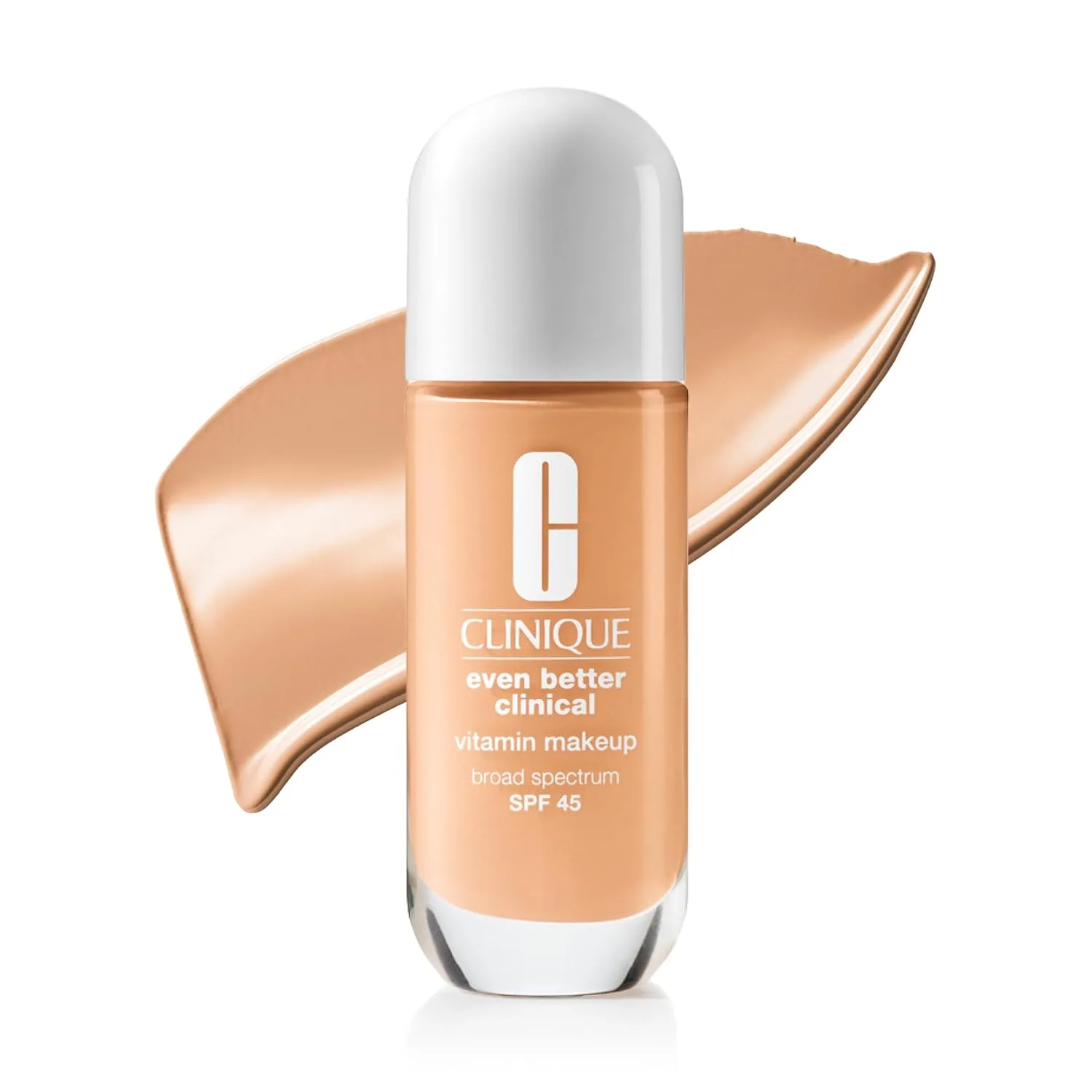 Clinique Even Better Clinical Vitamin Makeup Broad Spectrum SPF 45 с витаминами C, E и B3 | Легкое покрытие + яркий финиш, AI Light Medium Warm 2