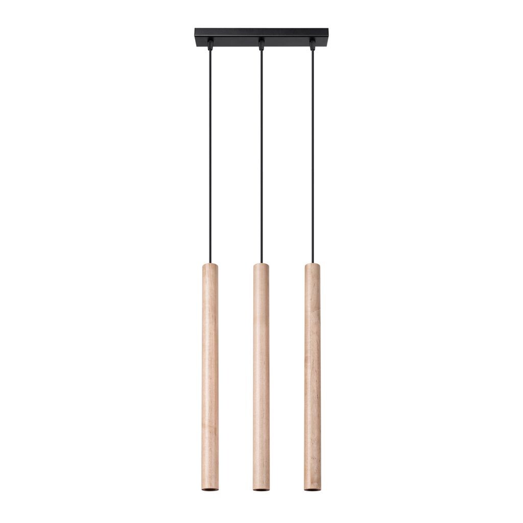 

Подвесной светильник PASTELO 3L дерево 3xG9 8W сталь/дерево 110x5x30см Sollux Lighting, коричневый