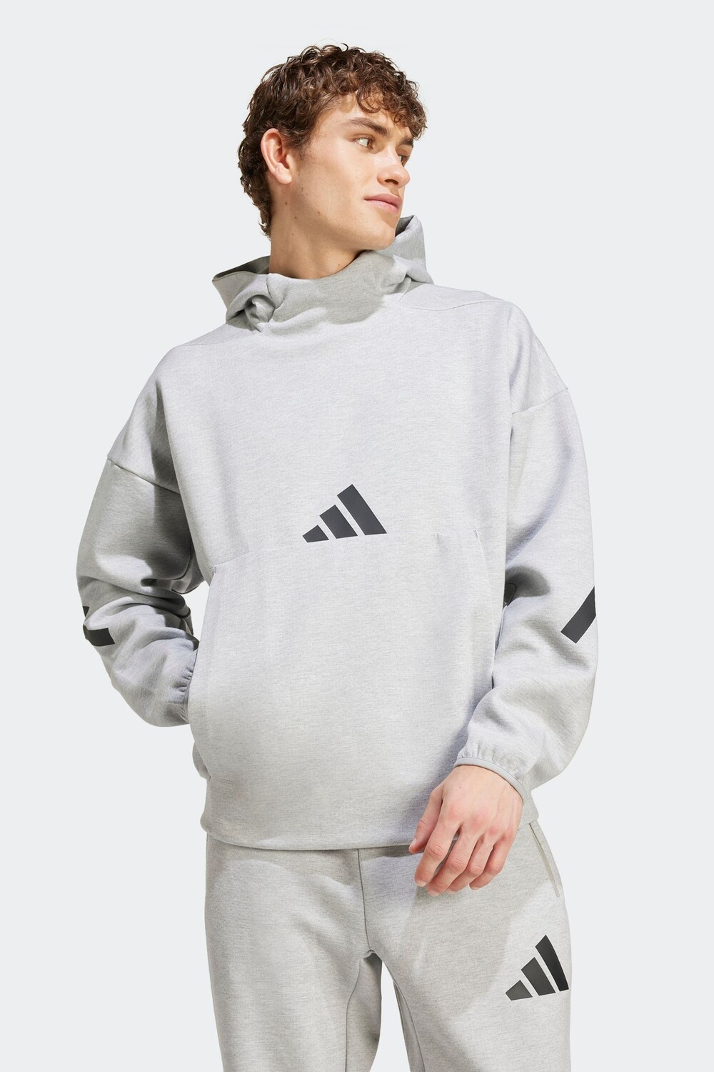 

Новая толстовка zne Adidas, серый