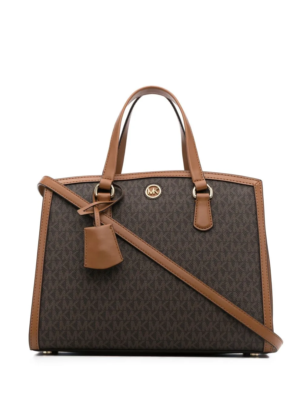 

Сумка-тоут Chantal с верхней ручкой MICHAEL KORS, коричневый