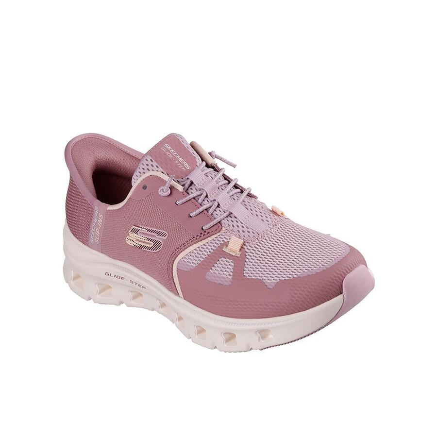 Кроссовки женские Skechers Slip-ins Gliaus-step Pro Fabric MAUVE — фото 2