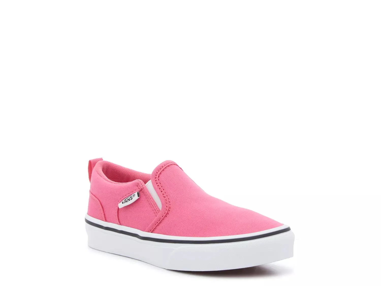 

Кроссовки Vans Asher Slip-On - детские, фуксия