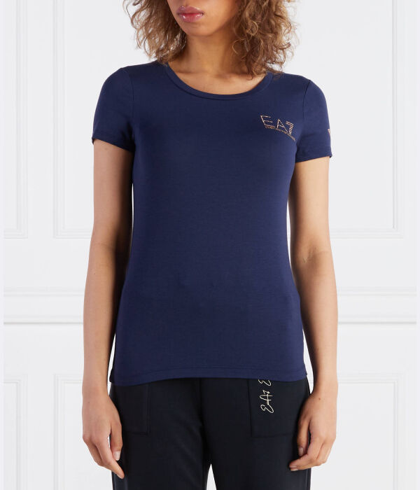 

Футболки Slim fit Ea7, синий