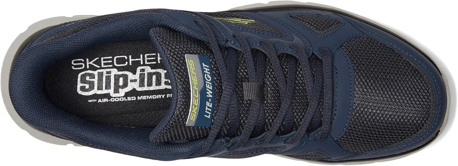 Мужские кроссовки Skechers Hands-Free Slip-ins Track Trainers, синий — фото 3