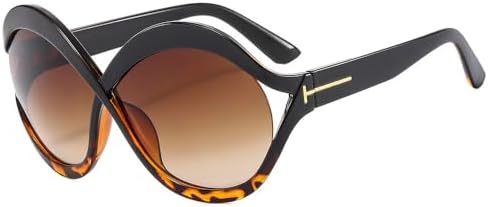 

Новые солнцезащитные очки в круглой оправе большого размера для женщин, модные солнцезащитные очки для активного отдыха и путешествий, защита от ультрафиолета UV400 (2026 год) generic, A5