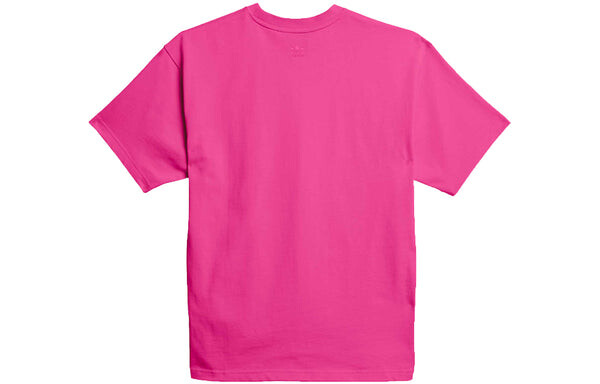 Футболка originals pw basics shirt crossover short sleeve pink Adidas, розовый — фото 2