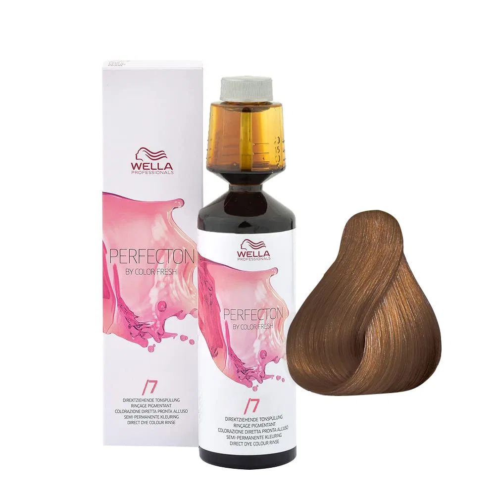 Тонирующая краска для волос «Perfecton by Color Fresh» от WELLA, оттенок 7 Brown, 250 мл Wella