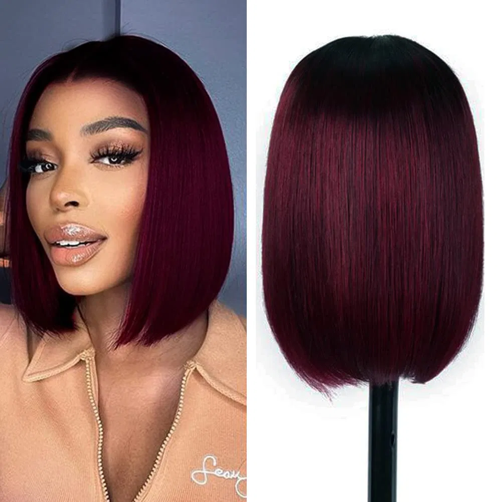 Парик «Ombre Red» с Т-образным кружевом от Ombre Red Début, Tt1B/99J