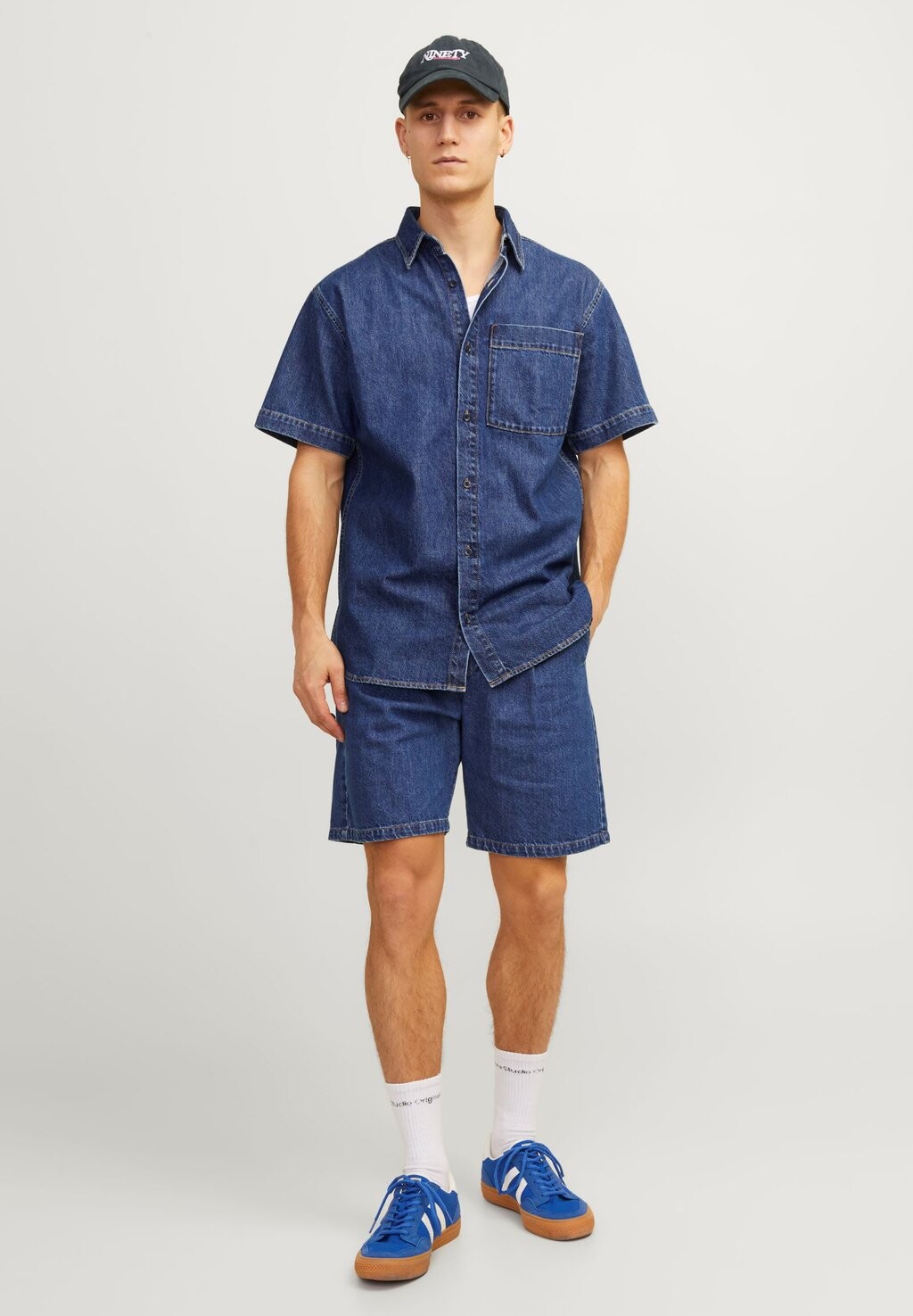 

Джинсовые шорты Jjitony Jjjoey Jack & Jones, синий деним
