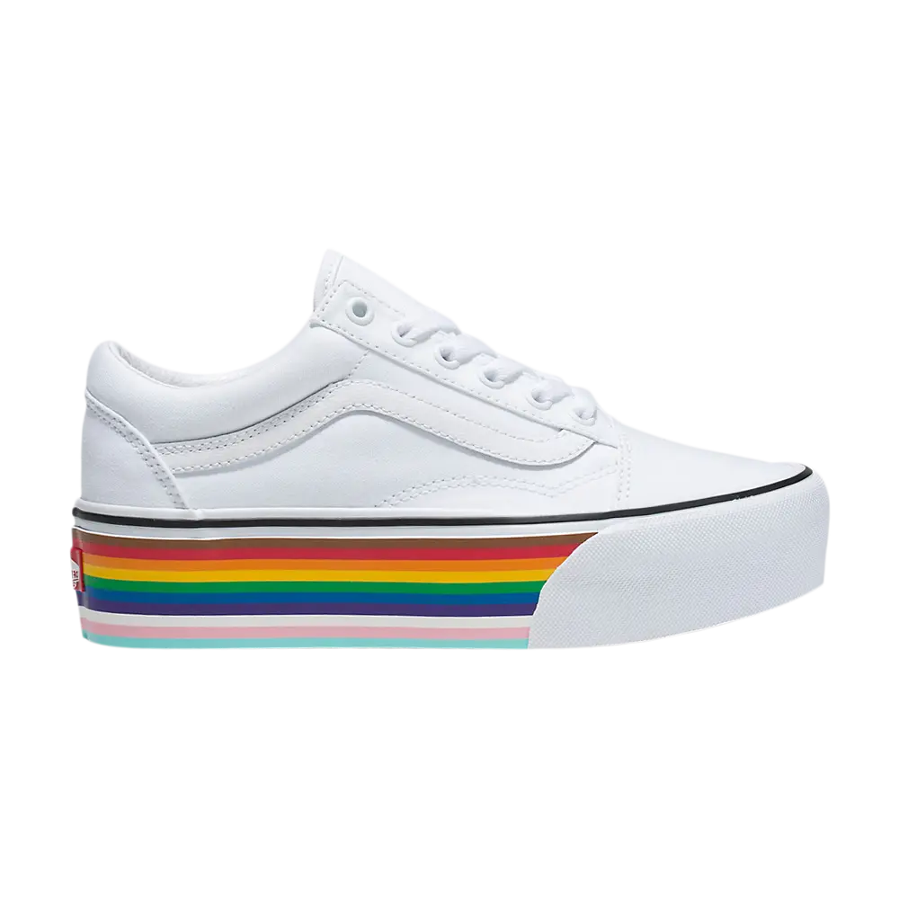 

Ботинки Old Skool Stackform Vans, белый