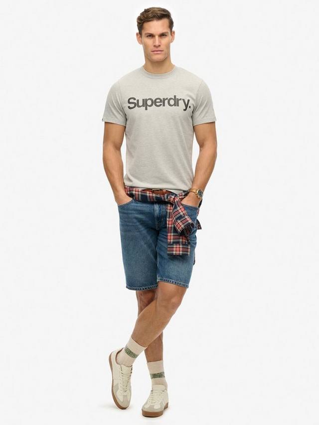 

Футболка с логотипом Core Superdry, Grey Marl