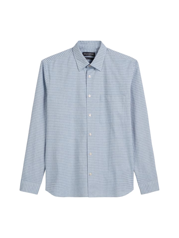 

Marc O'Polo Обычная рубашка темно-синего цвета