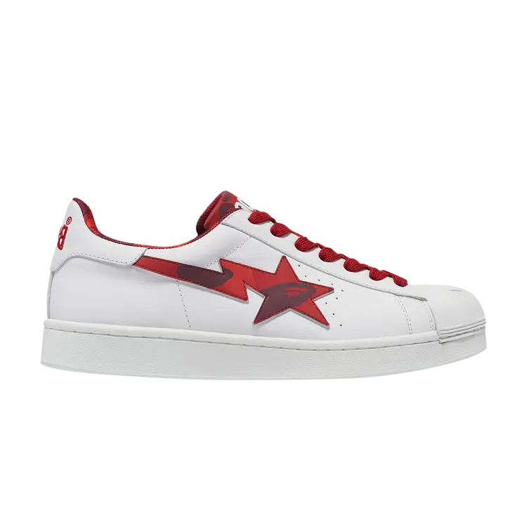 Кроссовки BAPE Wmns Skullsta, белый