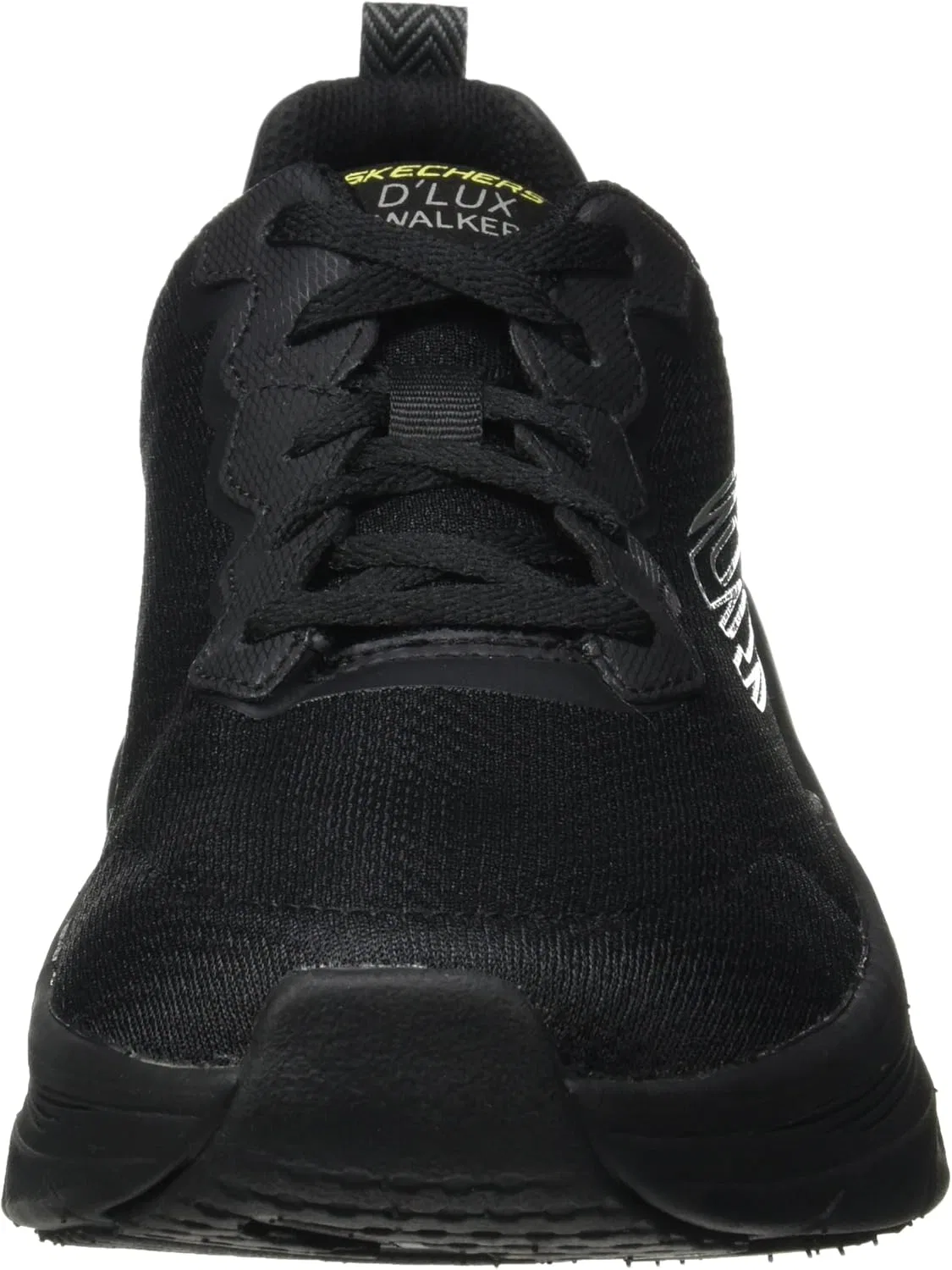 Мужские кроссовки Skechers D'lux Walker Scrambler, Black Mesh Synthetic Trim — фото 2