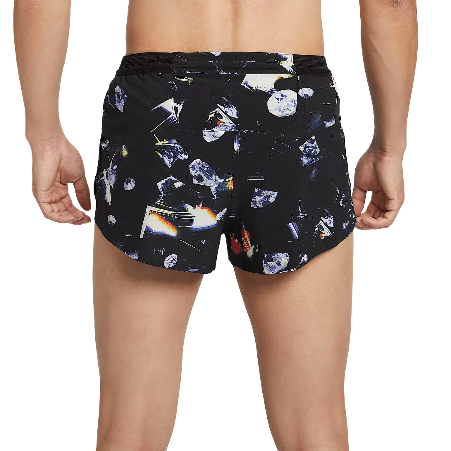 Мужские шорты для бега Dri Fit Nike, Black/Laser Orange — фото 3