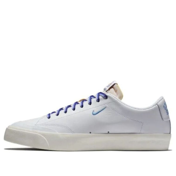 

Кроссовки quartersnacks x sb blazer low xt Nike, белый