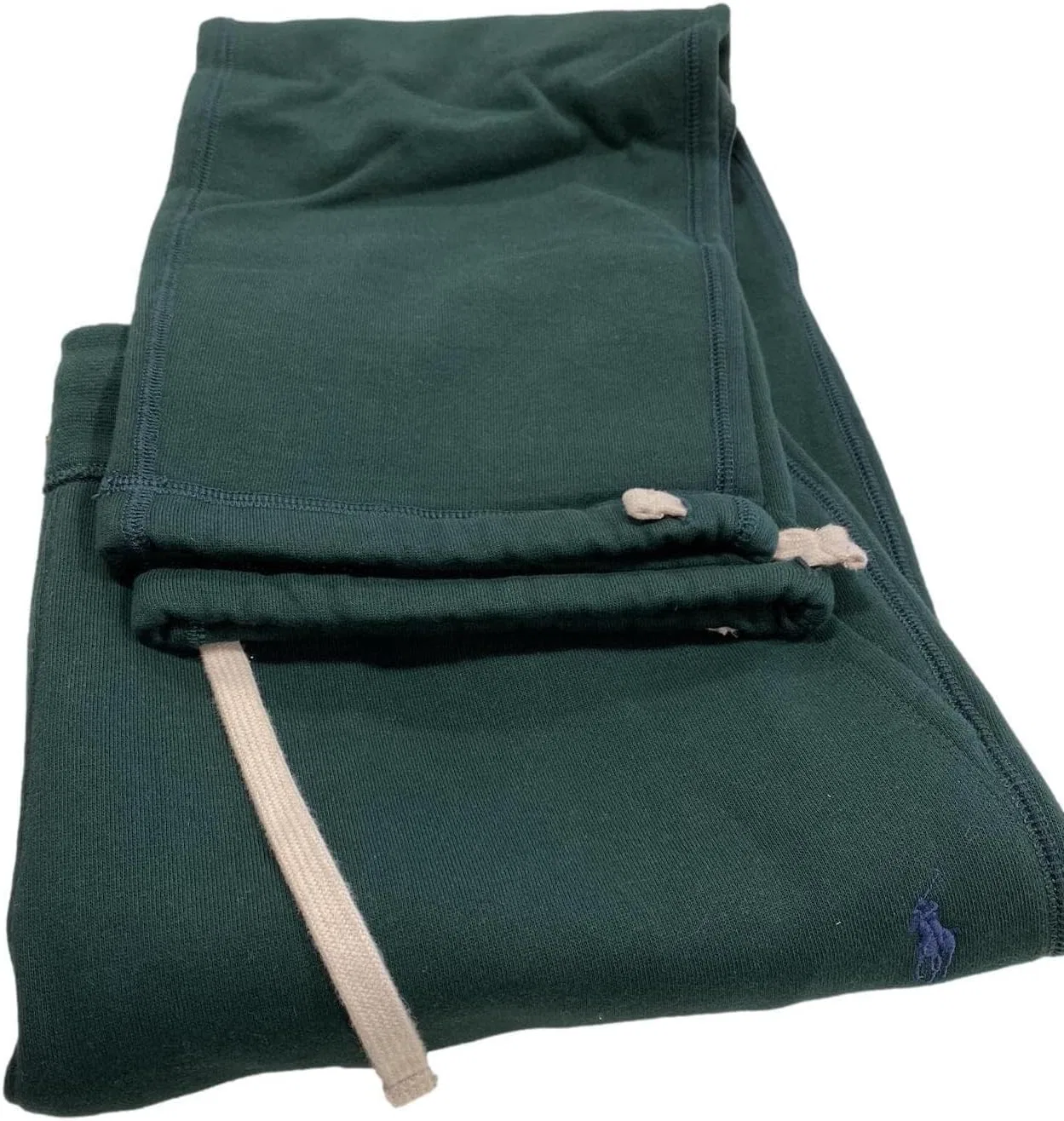 Спортивные флисовые спортивные штаны-стринги для мужчин Polo Ralph Lauren, Rl College Green — фото 3