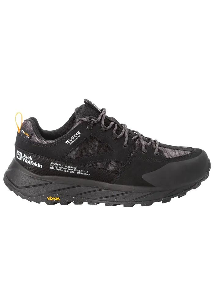 

Трекинговые туфли Jack Wolfskin "TERRAQUEST TEXAPORE LOW M", черный