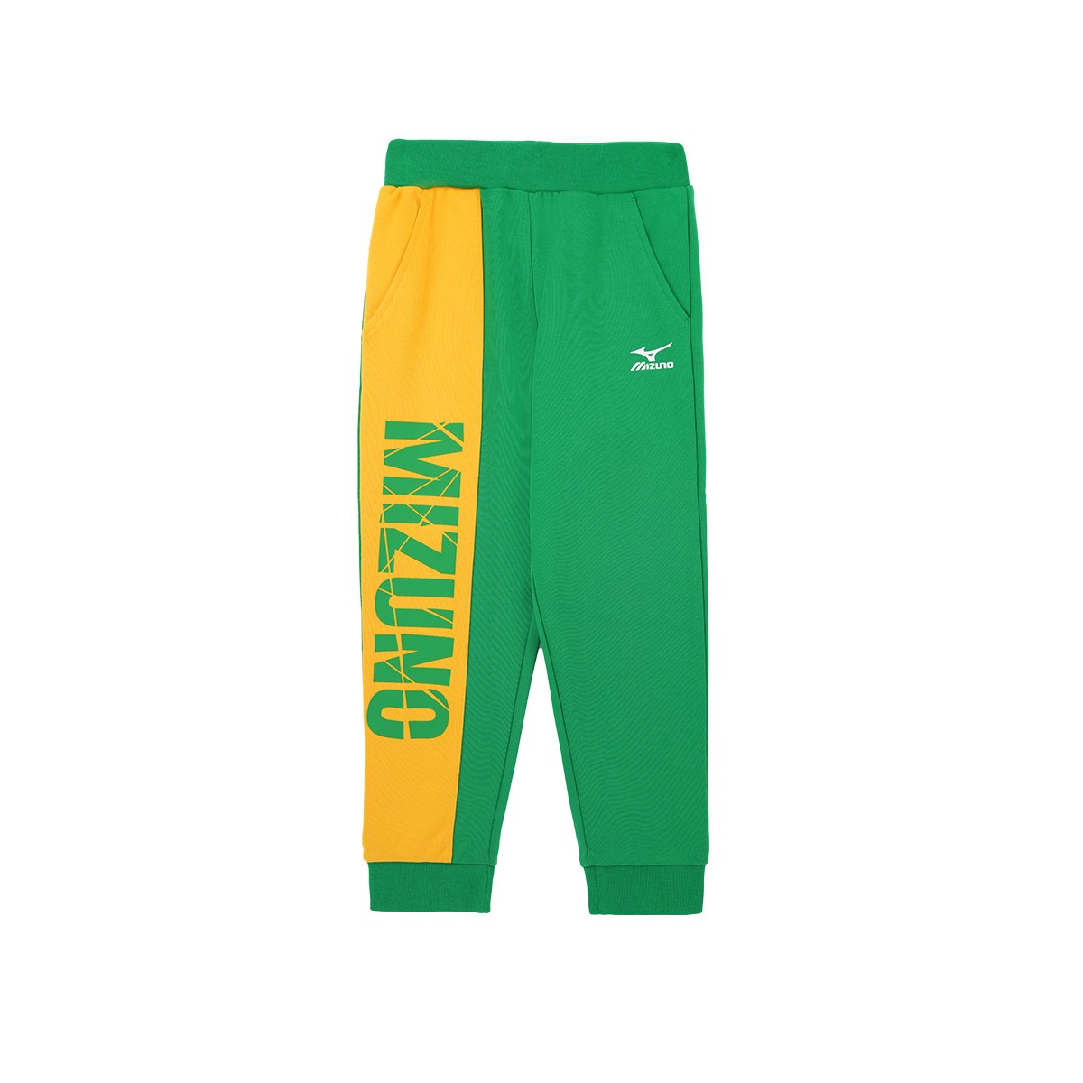 

Детские вязаные спортивные штаны Mizuno, зеленый