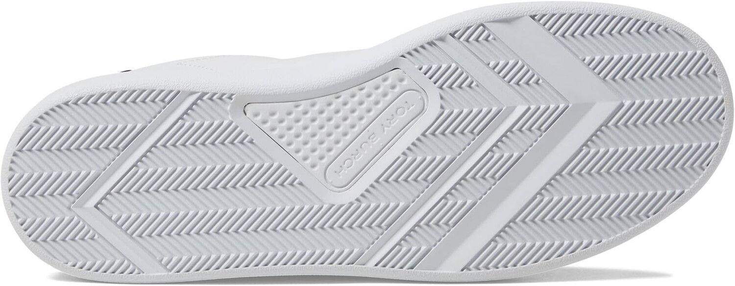 Кроссовки Double T Howell Court Tory Burch, цвет White/Perfect Navy — фото 3