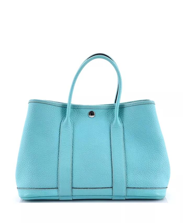 

30 Садовая вечеринка Сумка-тоут Кожа Pre-Owned HERMÉS, синий