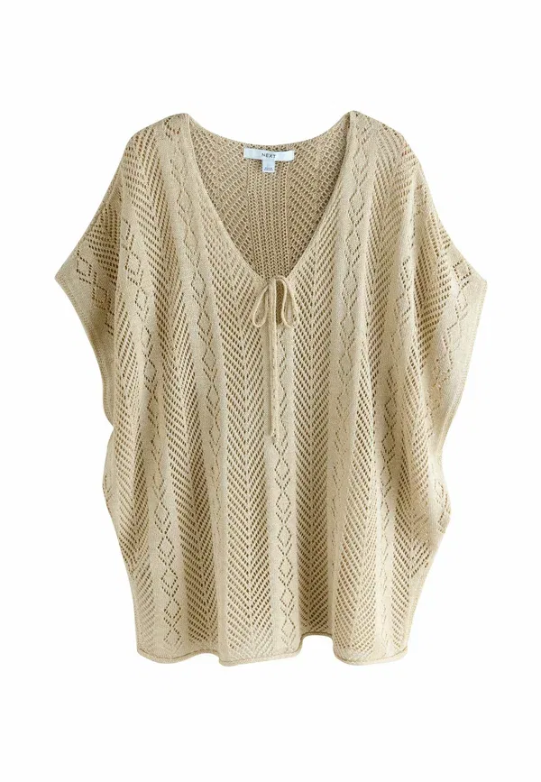 Пляжная накидка Next, золотистый металлик