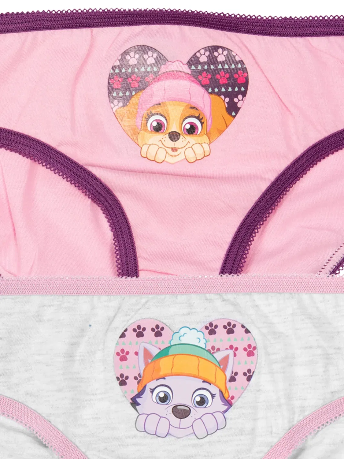 Трусы детские Paw Patrol, белый/розовый — фото 3