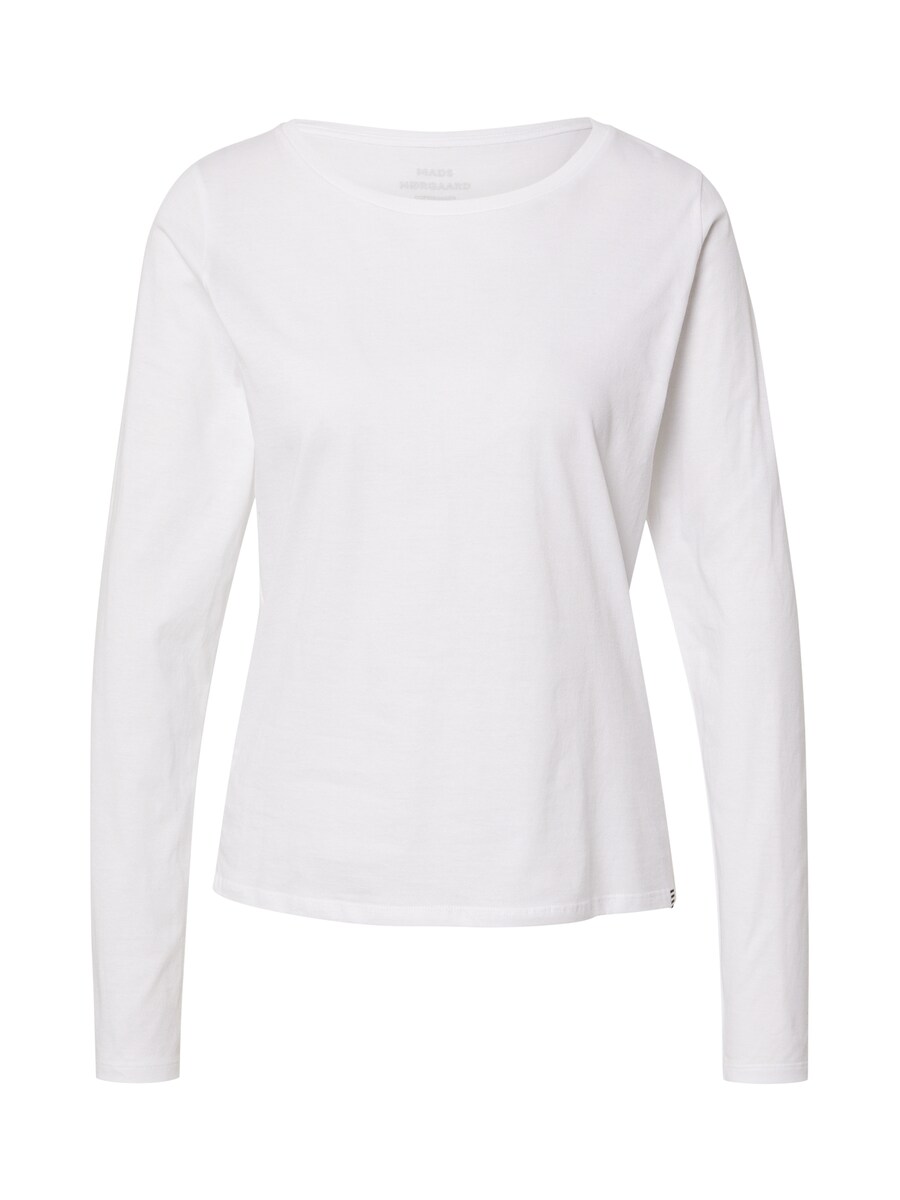 

Лонгслив MADS NORGAARD COPENHAGEN Shirt Tenna, белый