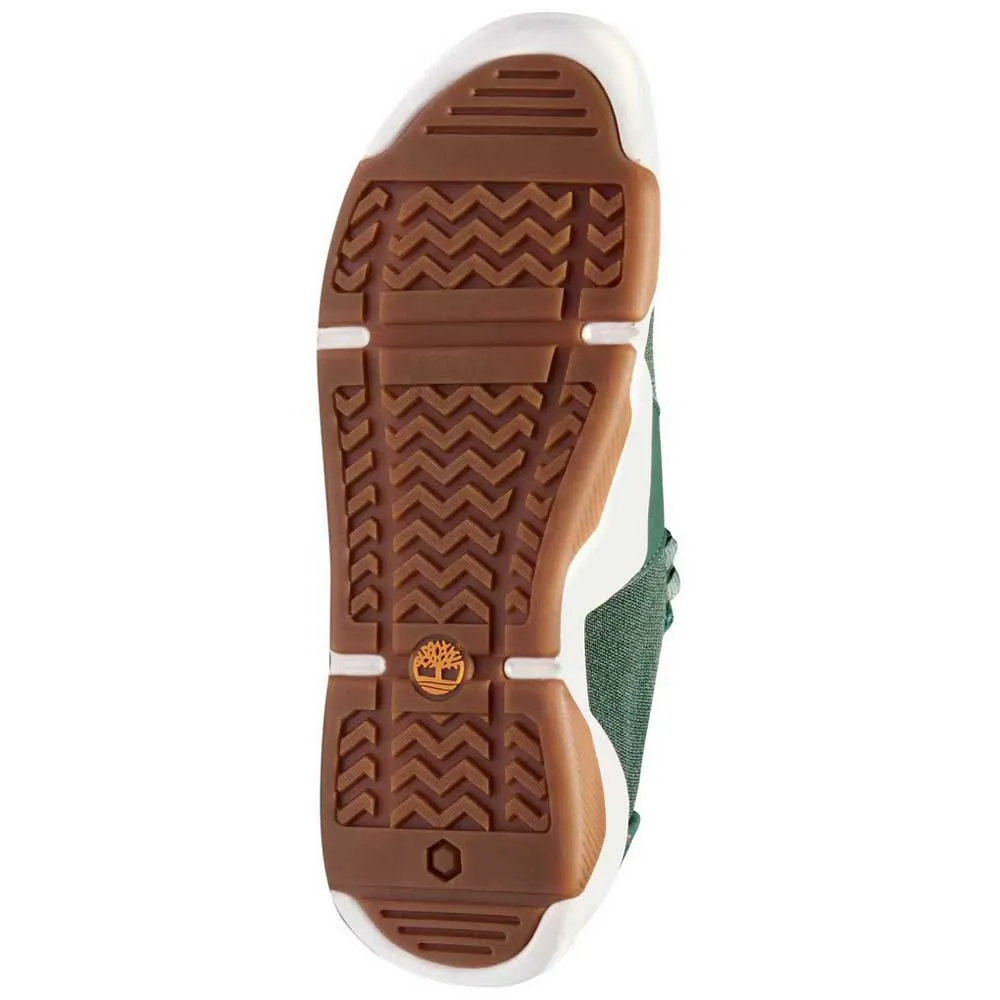 Кроссовки Timberland Earth Rally Flexi Oxford trainers, зеленый — фото 2