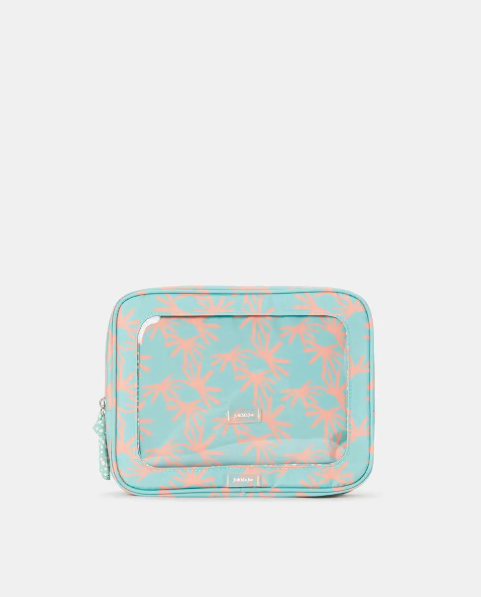 

Косметичка с принтом 2 в 1 Jo & Mr. Joe, зеленый