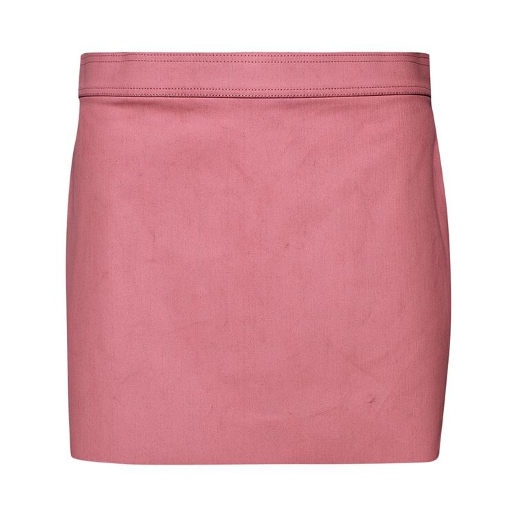 

Юбка Rick Owens Coated Mini Skirt Thulian, розовый