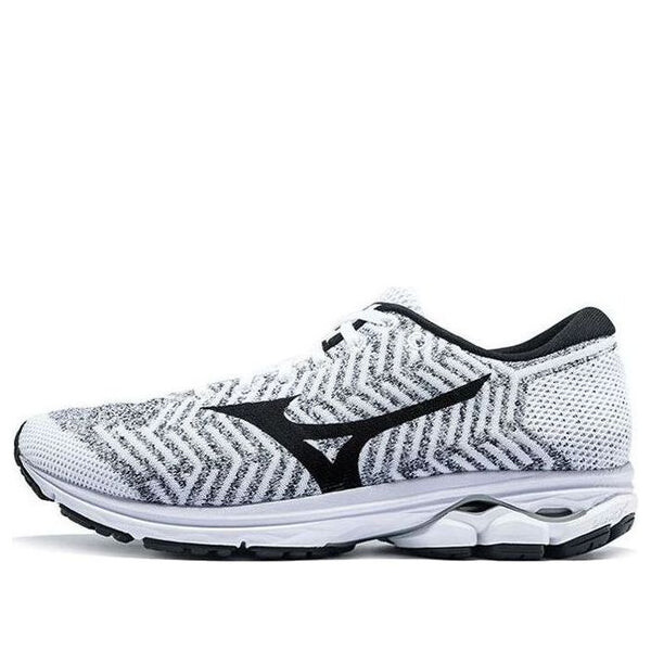 

Кроссовки waveknit r2 'white' Mizuno, белый