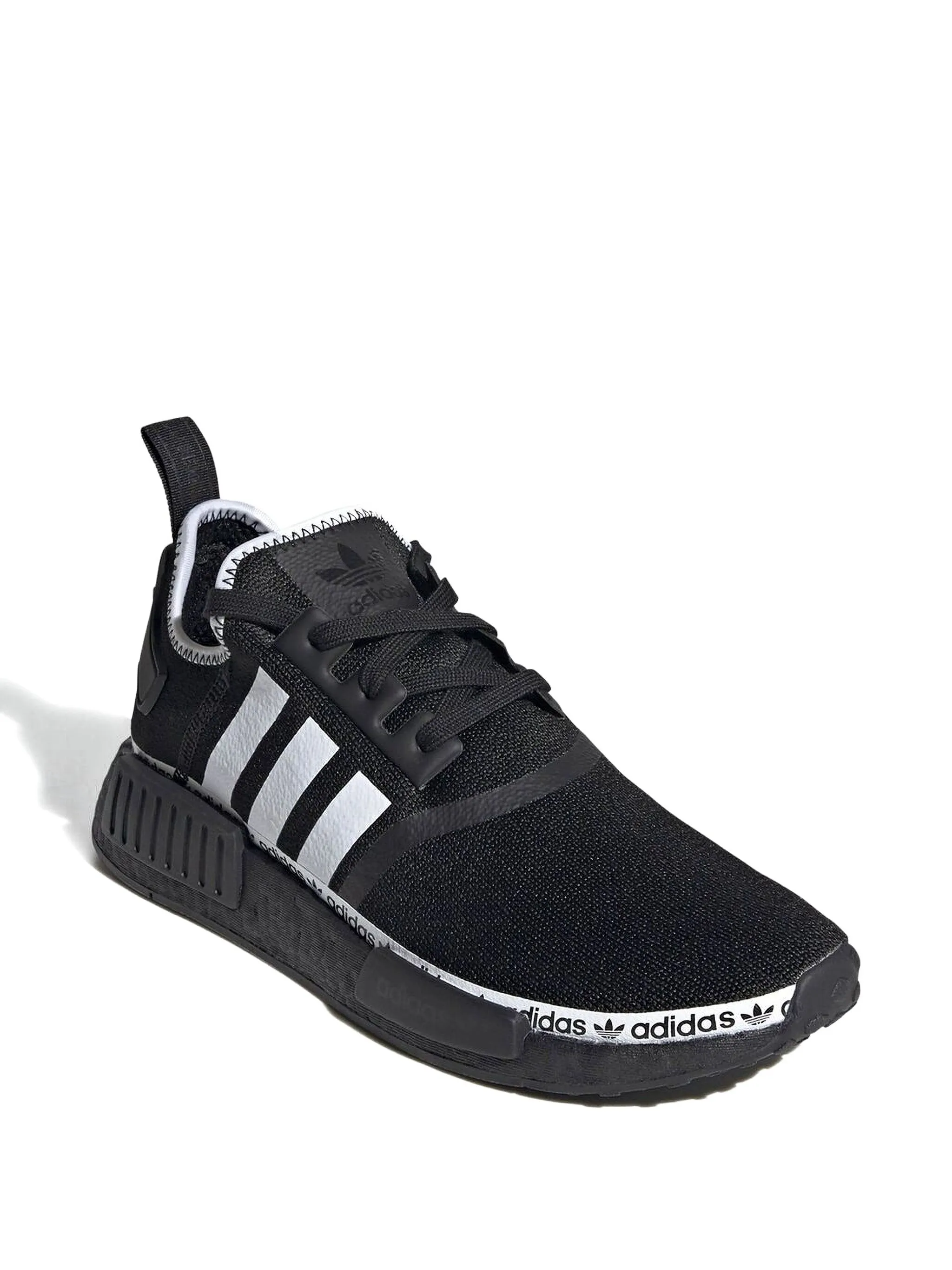 Кроссовки NMD_R1 Adidas, черный — фото 2