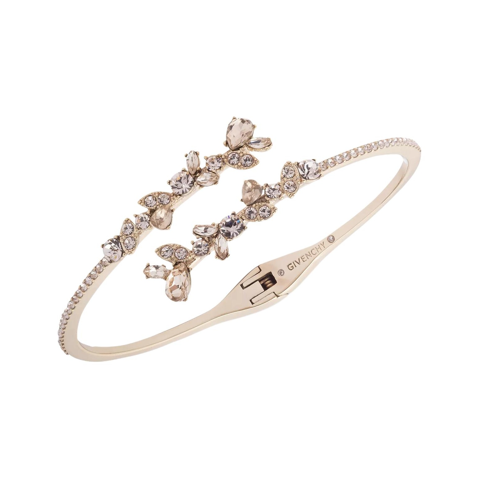 

Givenchy Смешанный металл, кристальные браслеты Women's Light Gold